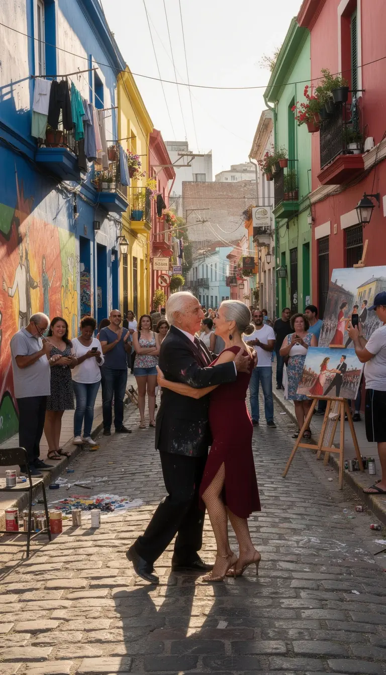Fotografía de un viñedo en Mendoza, con uvas maduras y montañas en la distancia.
